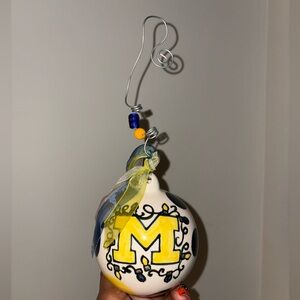 University of Michigan Christmas Ornament